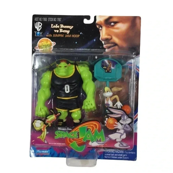 Vintage 1996 Space Jam Lola bunny vs Bang